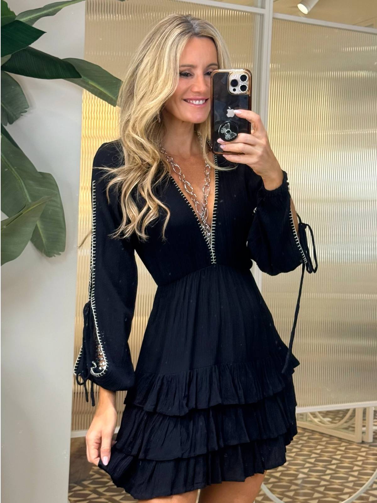 VESTIDO TRASHO NEGRO