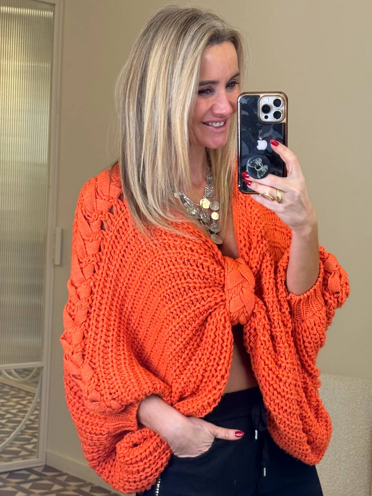 JERSEY TREVELEZ NARANJA