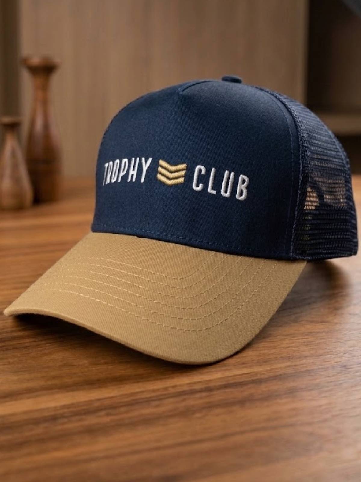 BLUE TROPHY CAP