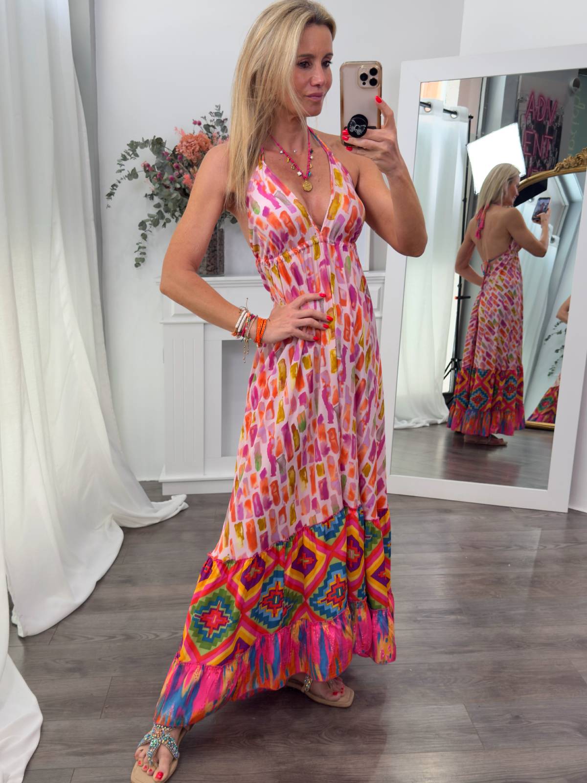 VESTIDO UNAPI NARANJA