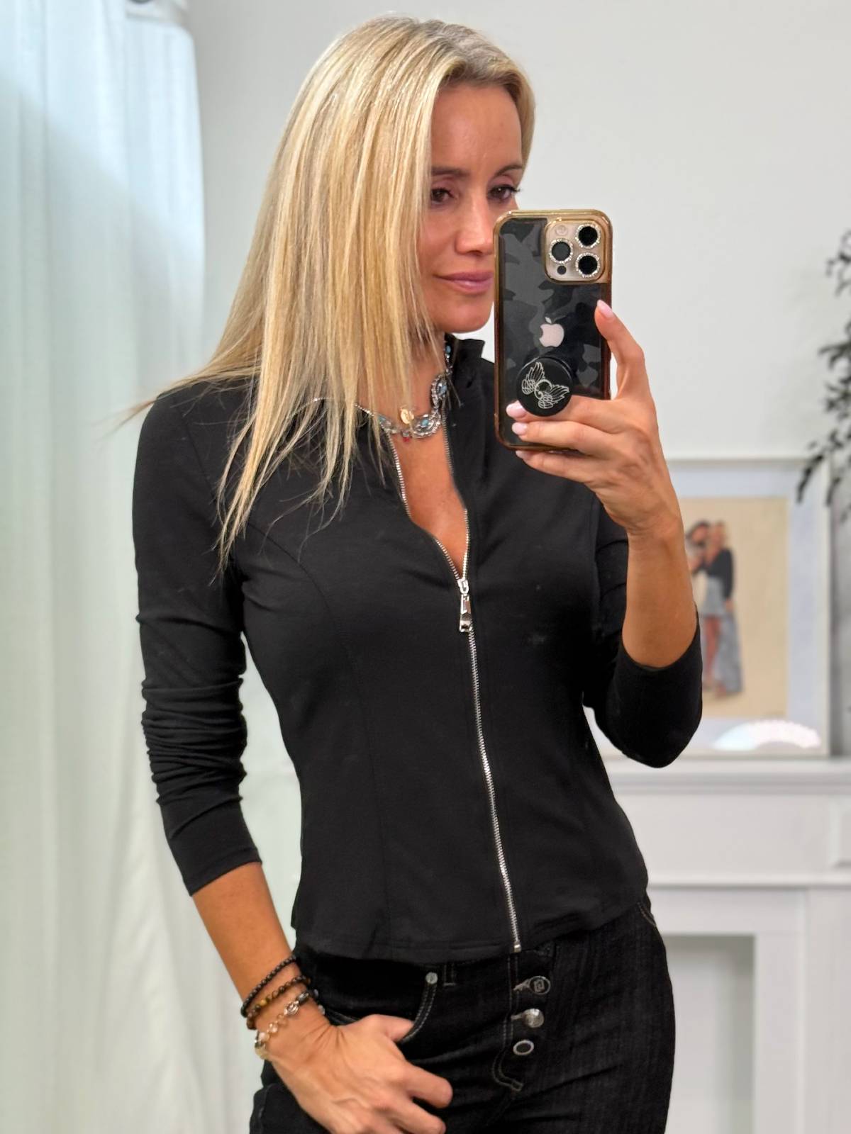 CHAQUETA VARDE NEGRO