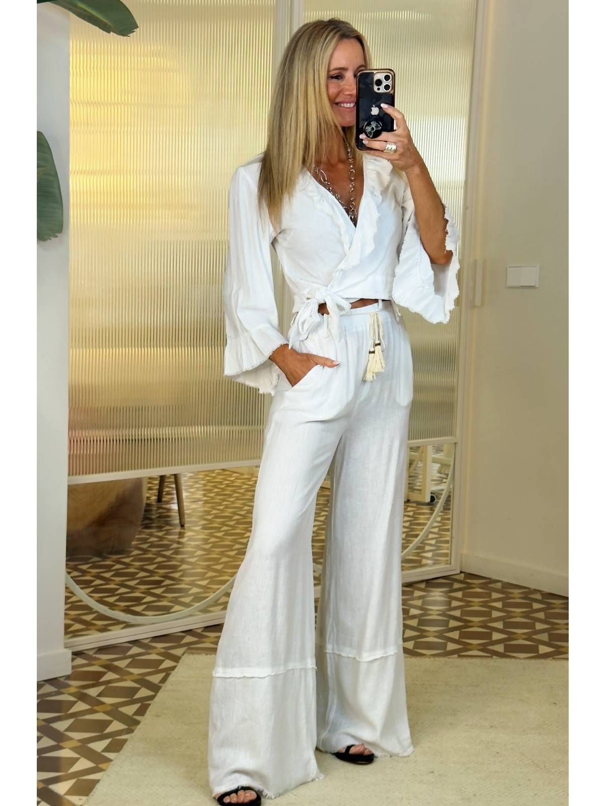 BLUSA VERACRUZ BLANCO