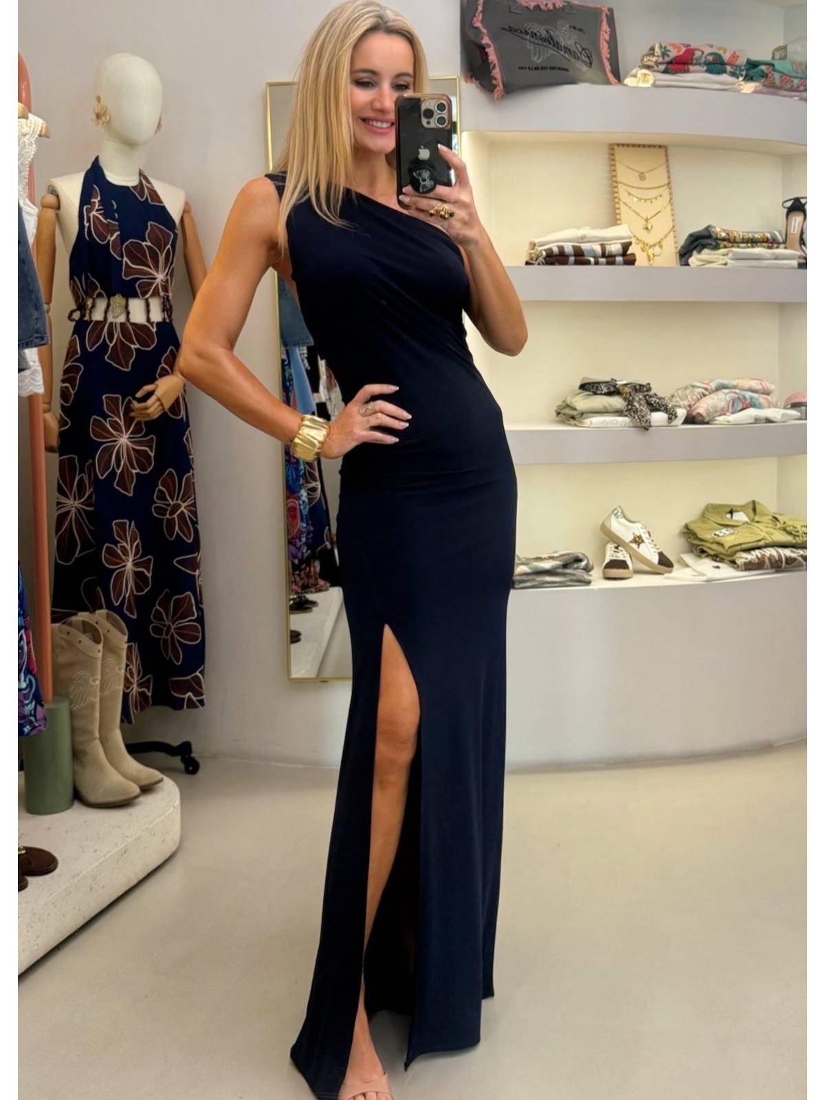 VESTIDO VERGARA MARINO