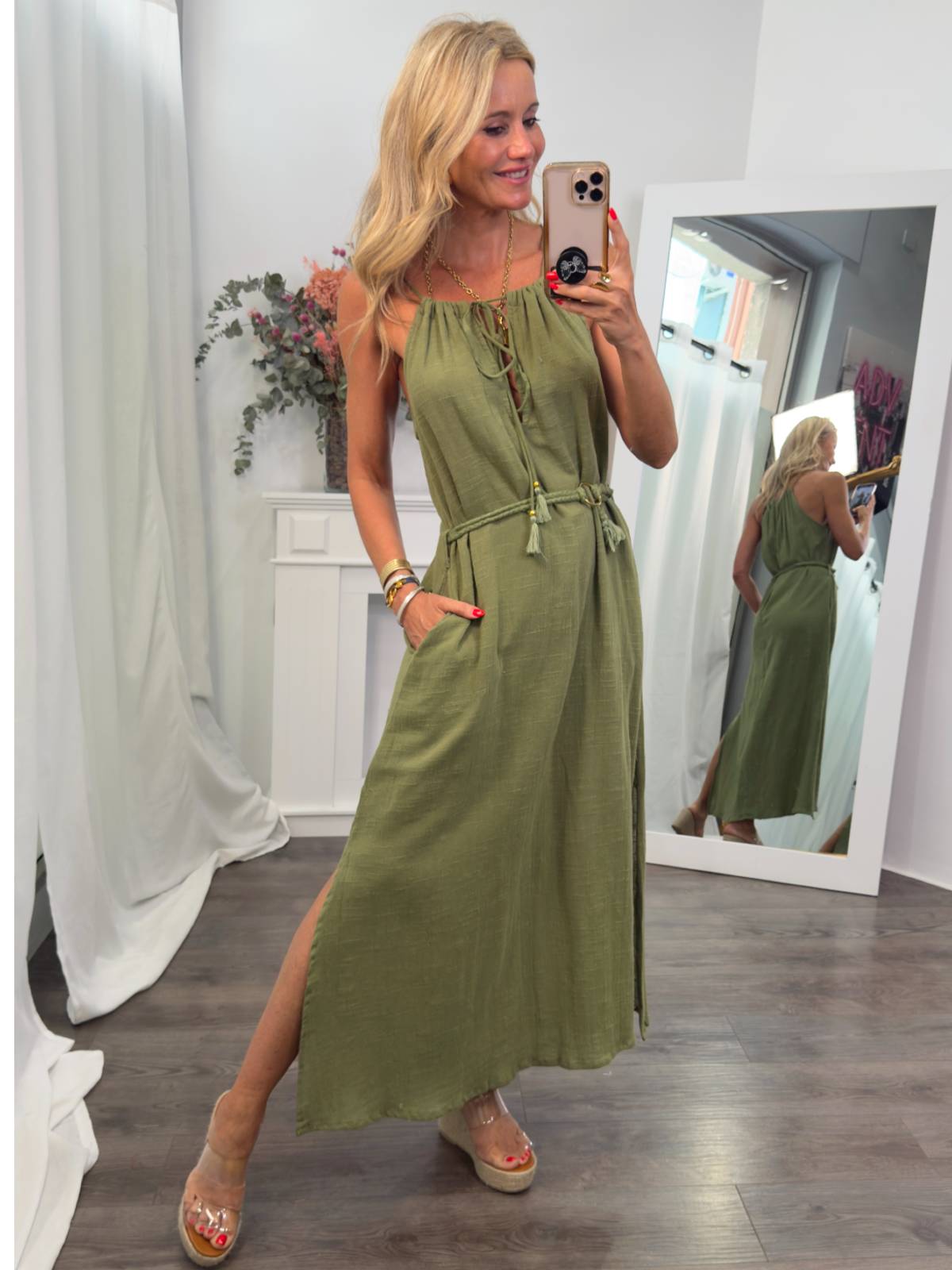 VESTIDO ADAH VERDE