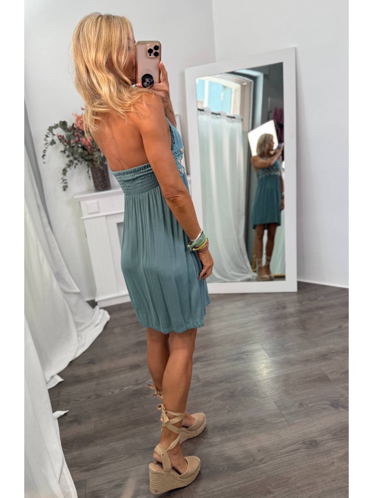 VESTIDO BALNARI AZUL