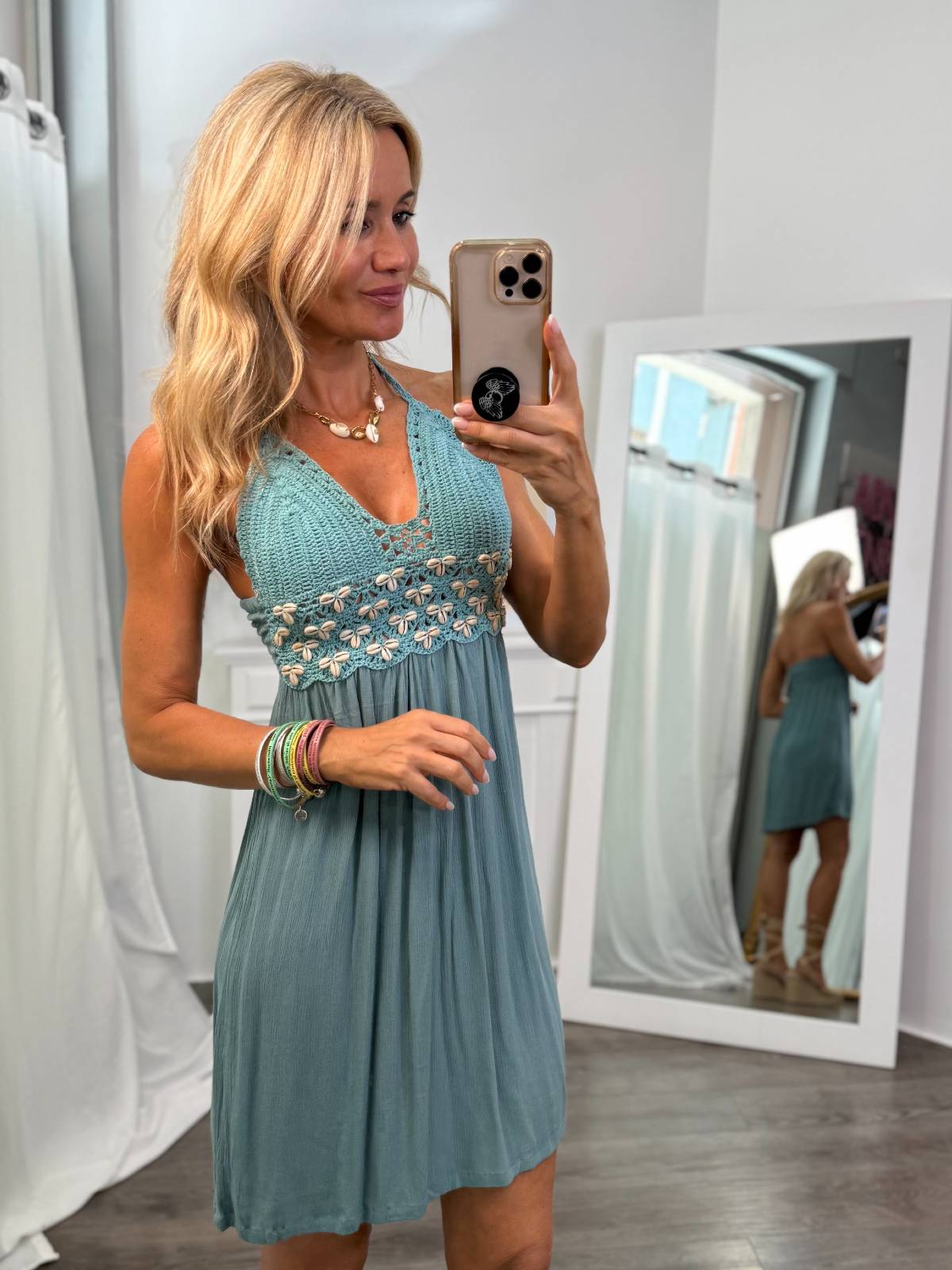 VESTIDO BALNARI AZUL