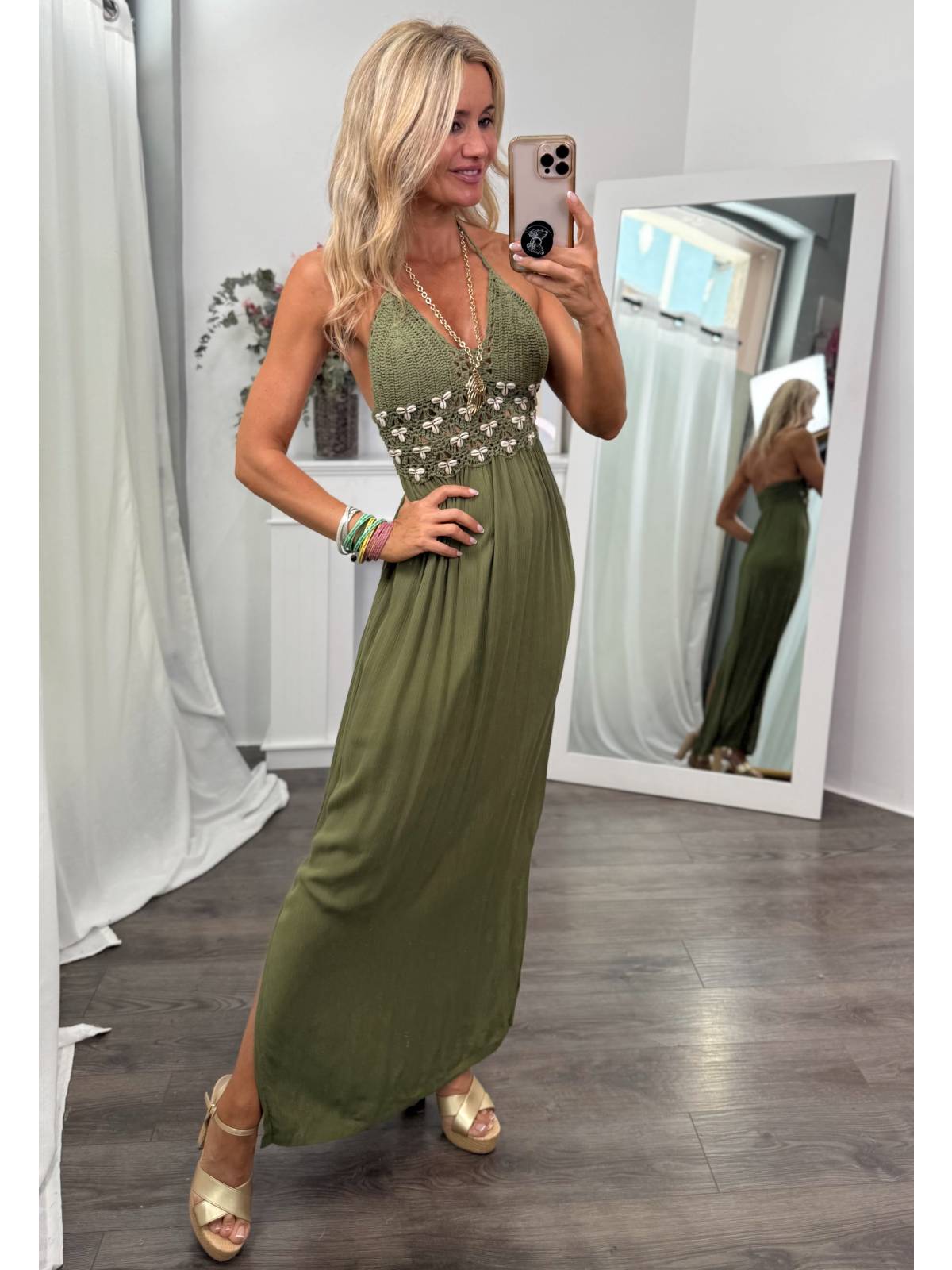 VESTIDO GRIBIS VERDE