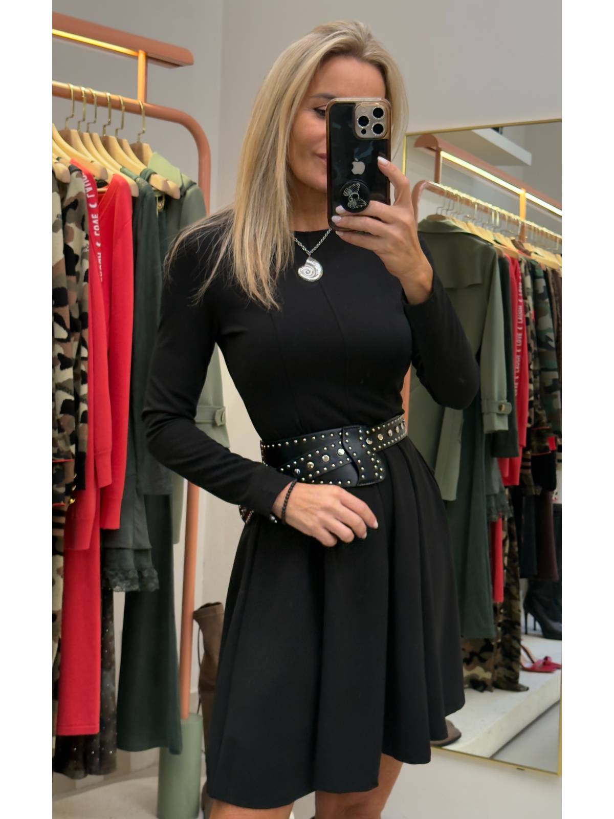VESTIDO ROYCA NEGRO