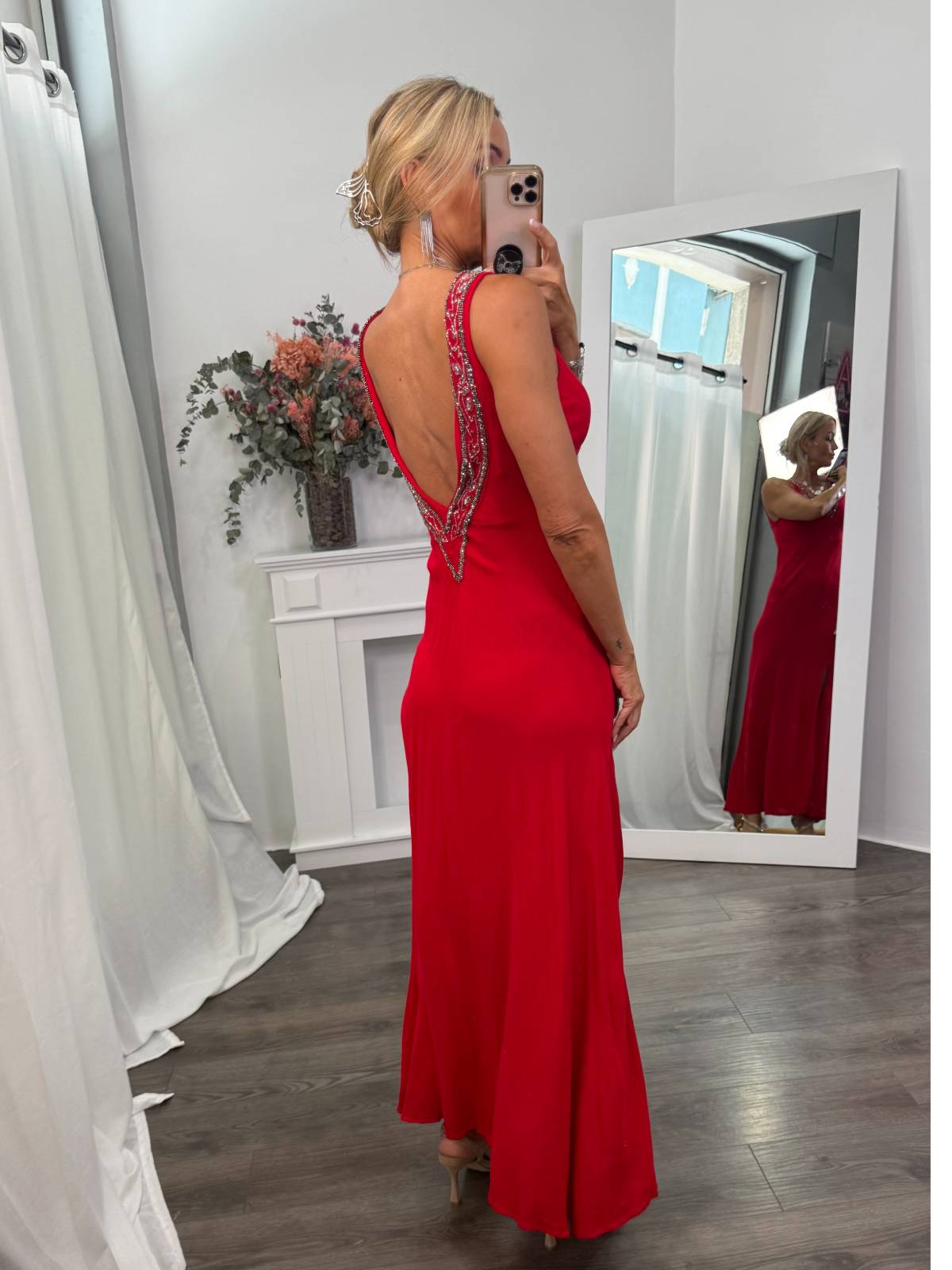 VESTIDO SITANE ROJO