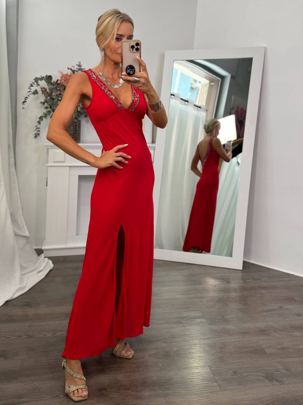 VESTIDO SITANE ROJO