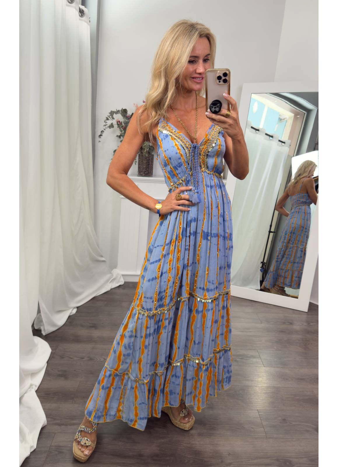 VESTIDO TAARA AZUL