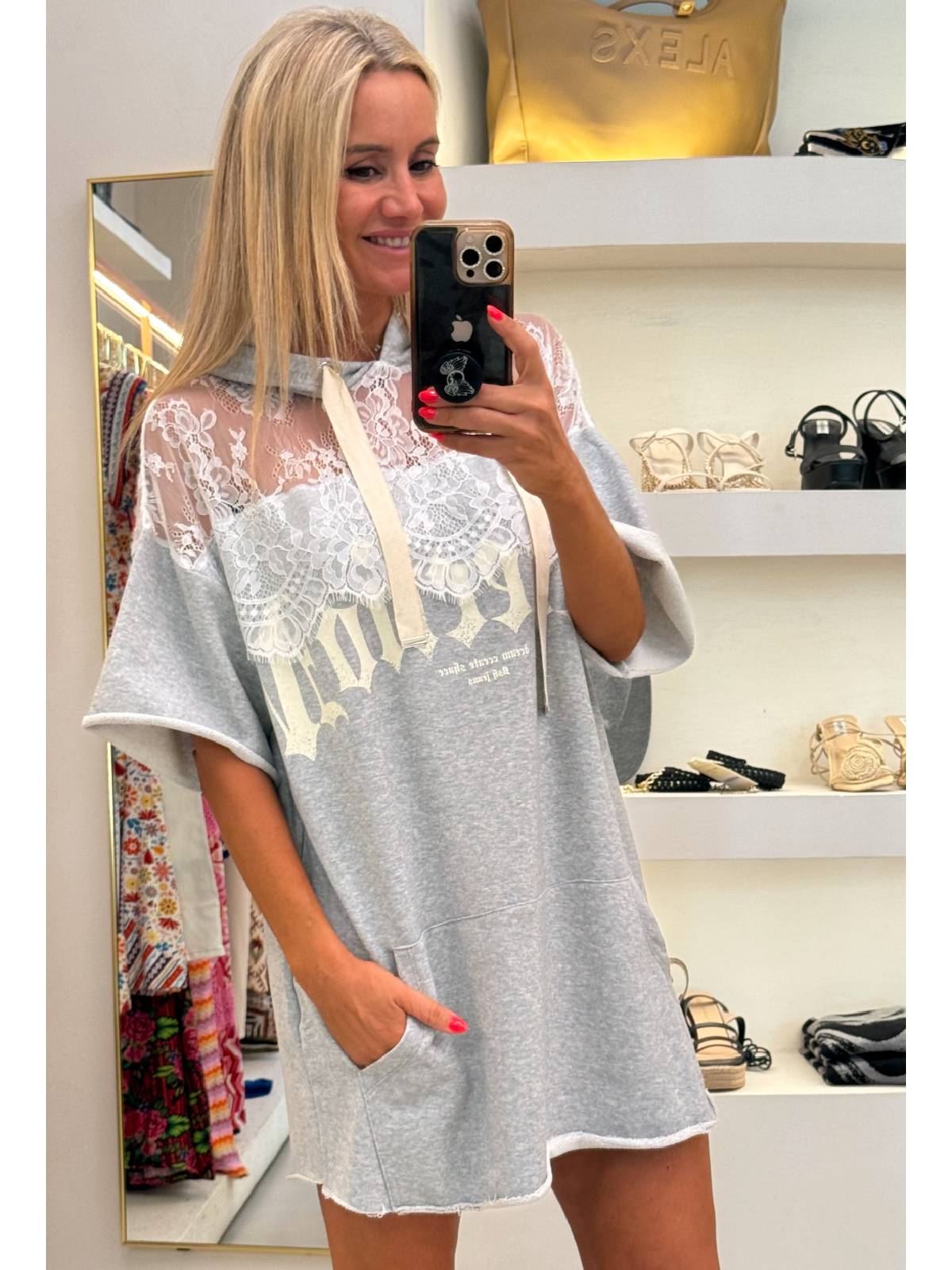 VESTIDO LEBLUR GRIS