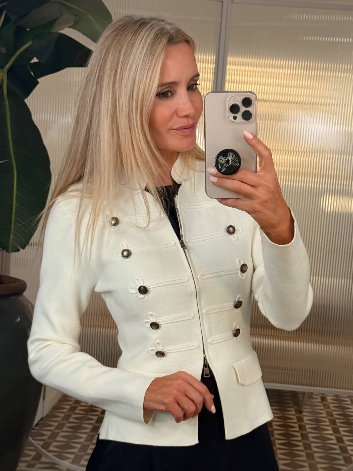 CHAQUETA VILEA BEIGE
