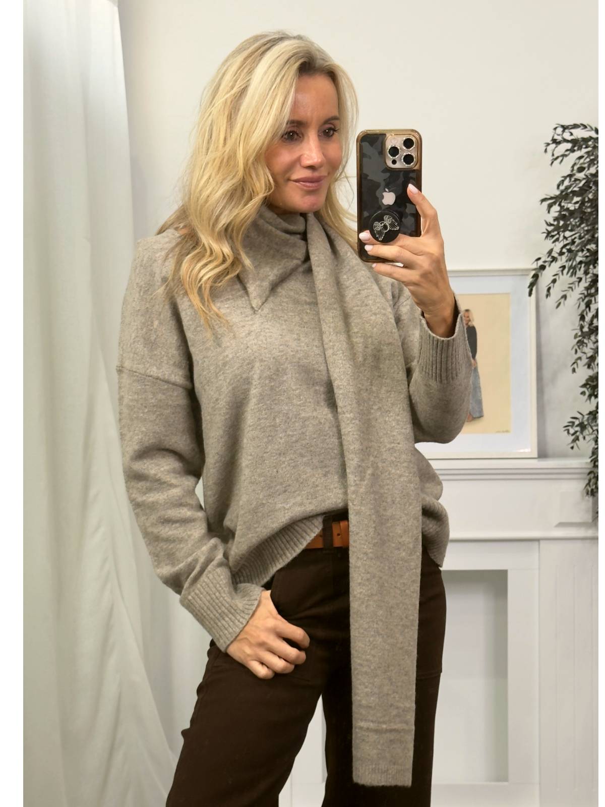 JERSEY WINDS TAUPE