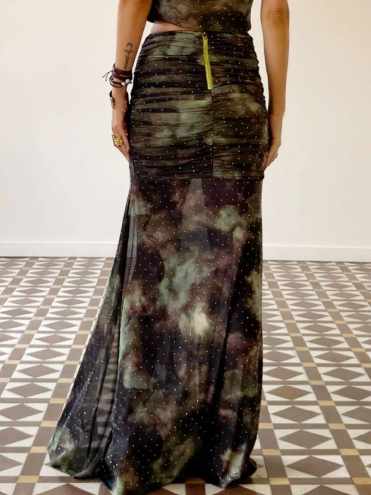 FALDA WOLF CAMALEÓNICA