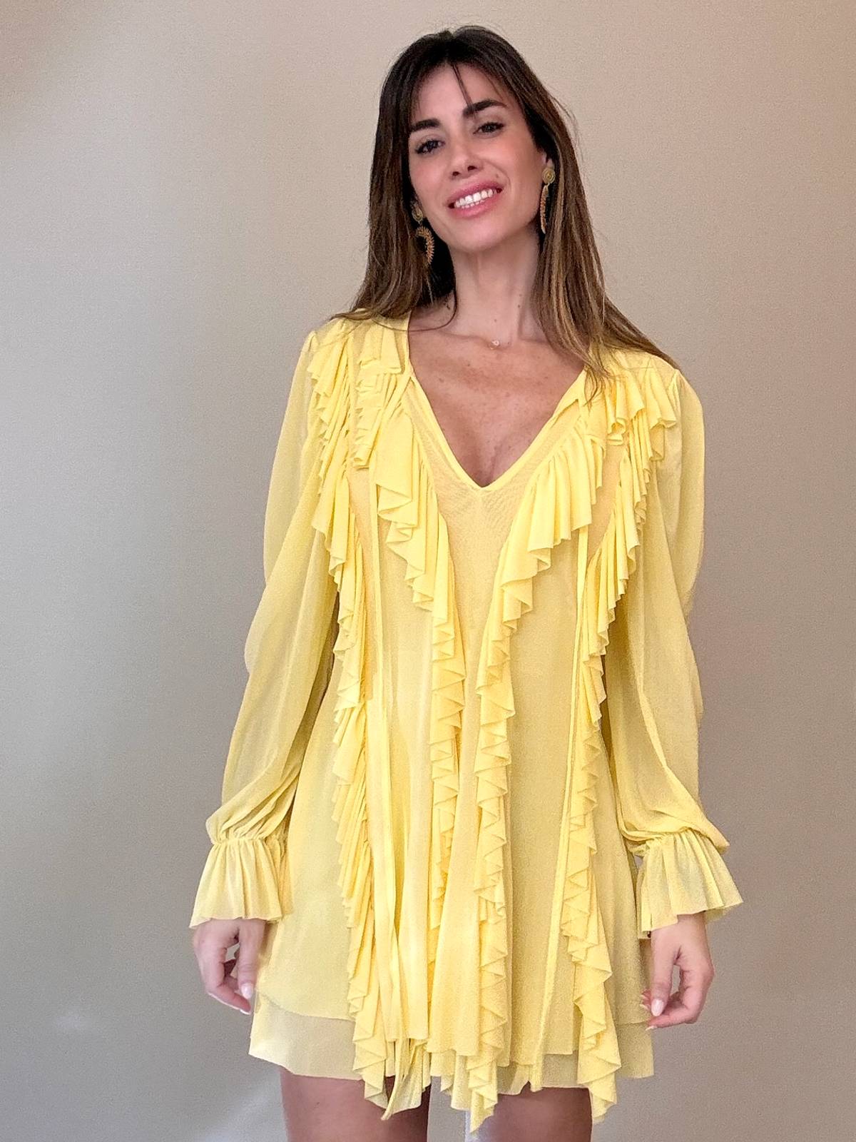 VESTIDO YERUPA AMARILLO