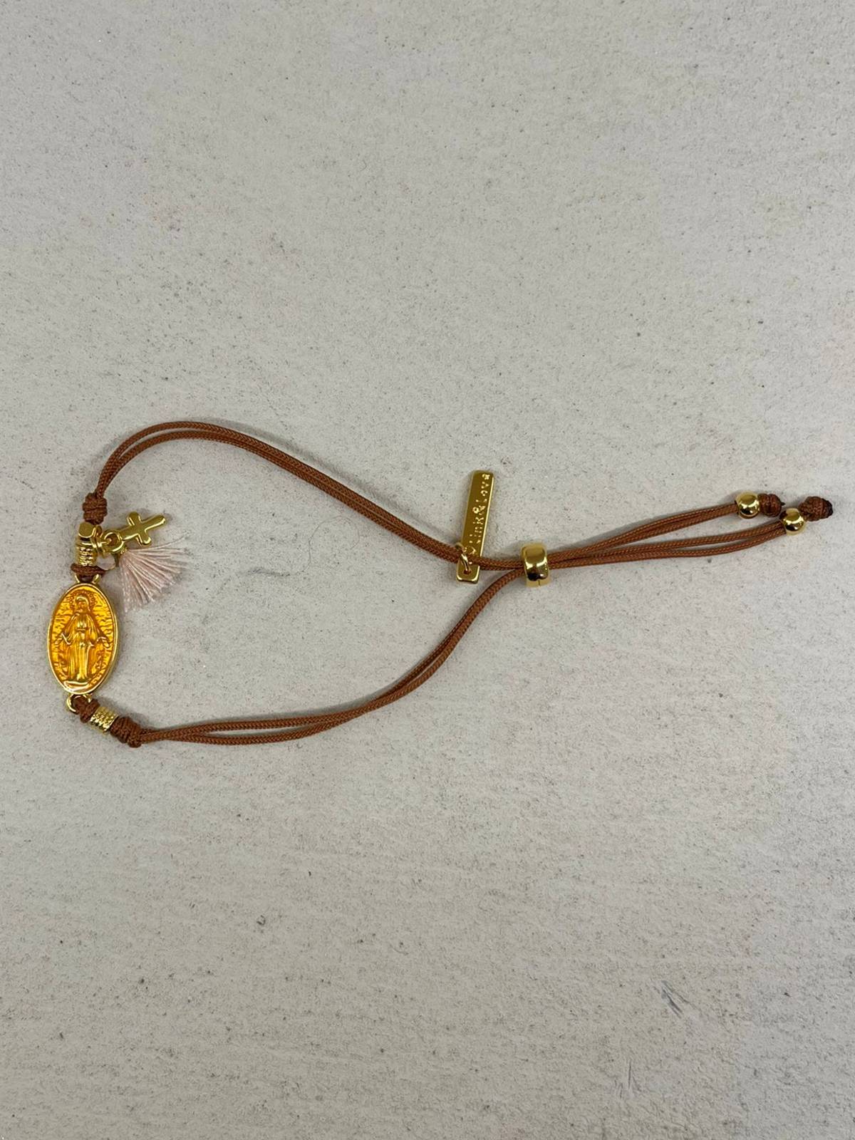 PULSERA VIRGEN NARANJA