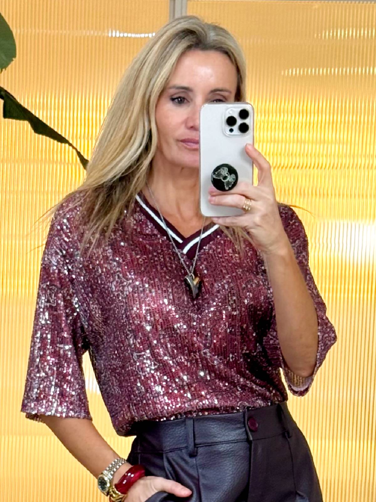 CAMISETA ZADEA BURDEOS