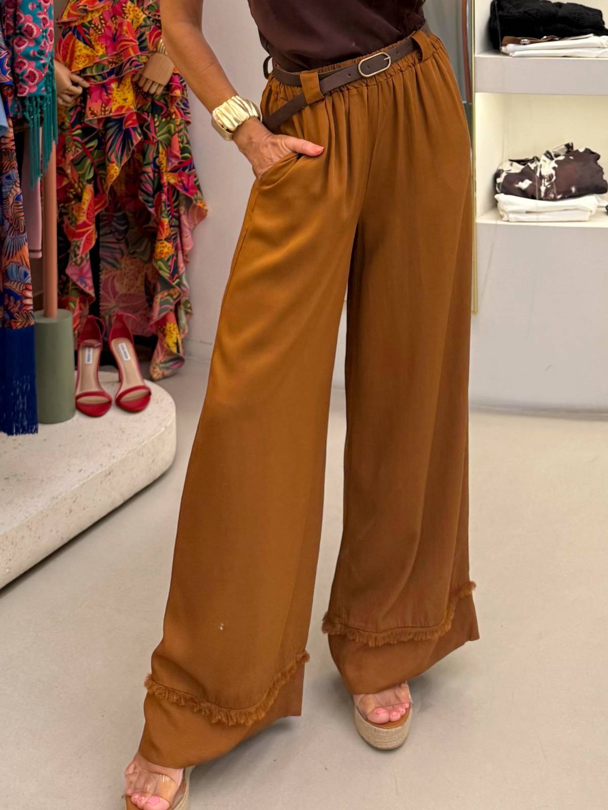 PANTALÓN ZELAYA MARRON