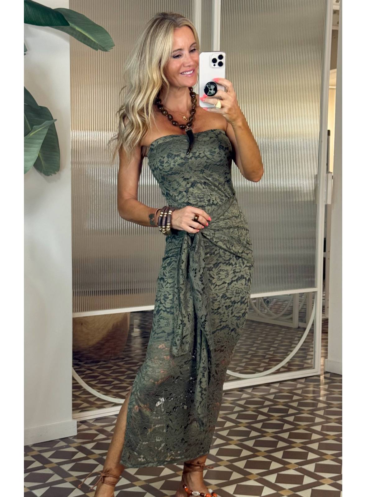 VESTIDO ZEULA KAKI