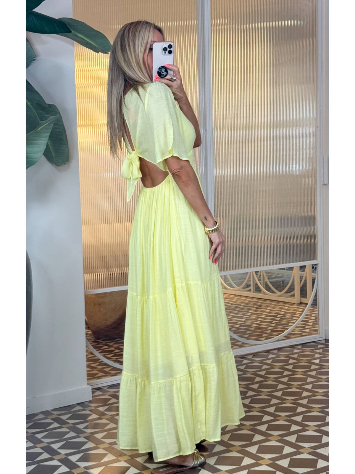 VESTIDO ZINNIA AMARILLO