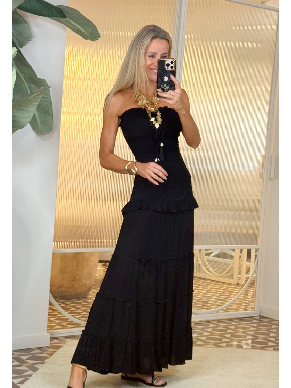 VESTIDO AMAE NEGRO