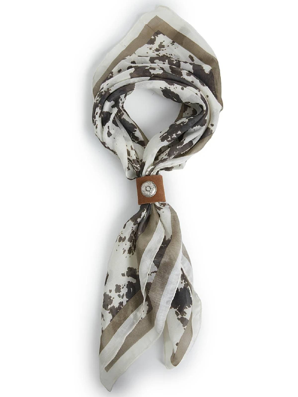COW PRINT SCARF