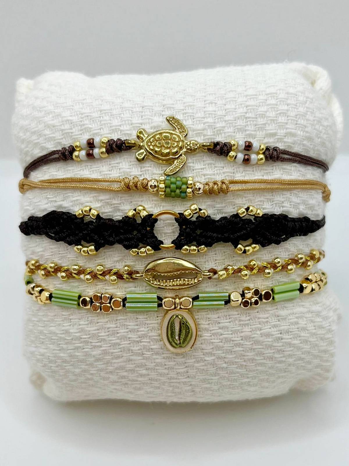 PACK PULSERA ARMY TURTLE