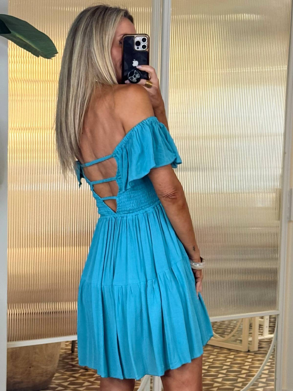 AZUNI BLUE DRESS