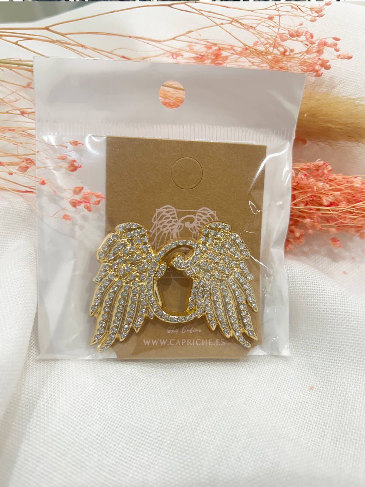 BROCHE STRASS CAMALEÓNICA