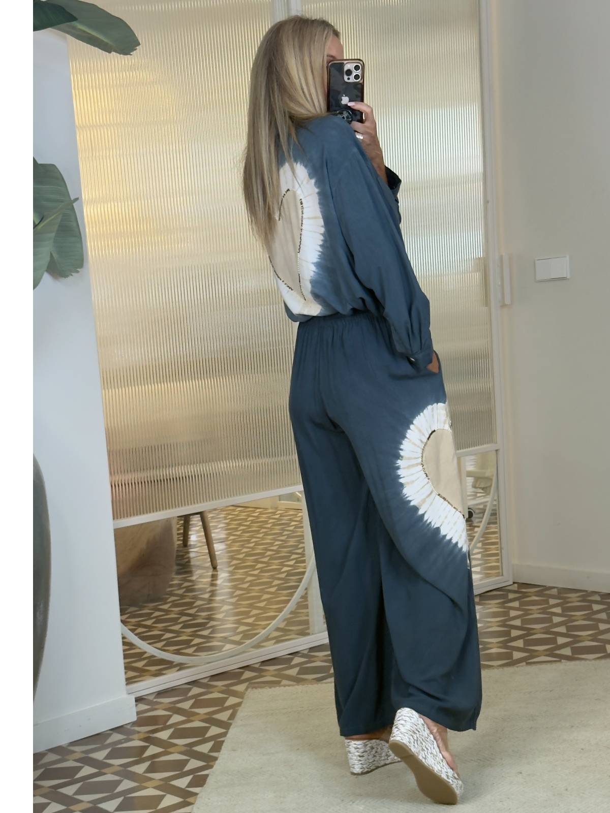 CAMISA ALIKA GRIS