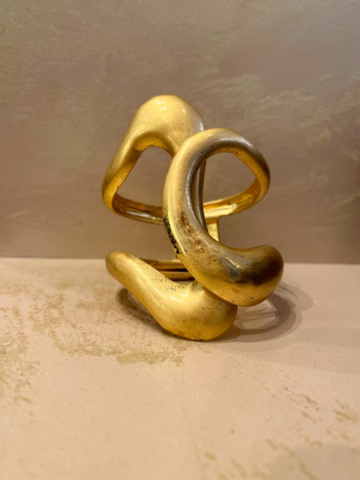 BRAZALETE CRAGA DORADO