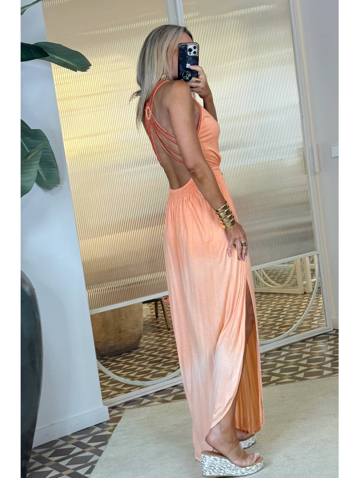 VESTIDO HOLBOX NARANJA