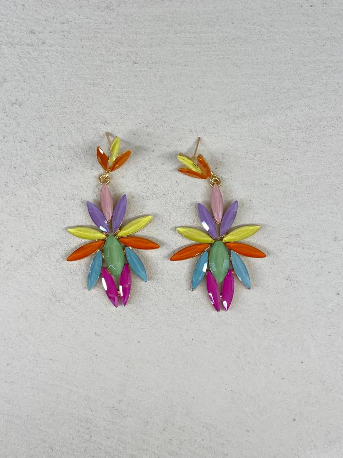 PENDIENTES LUR MULTICOLOR