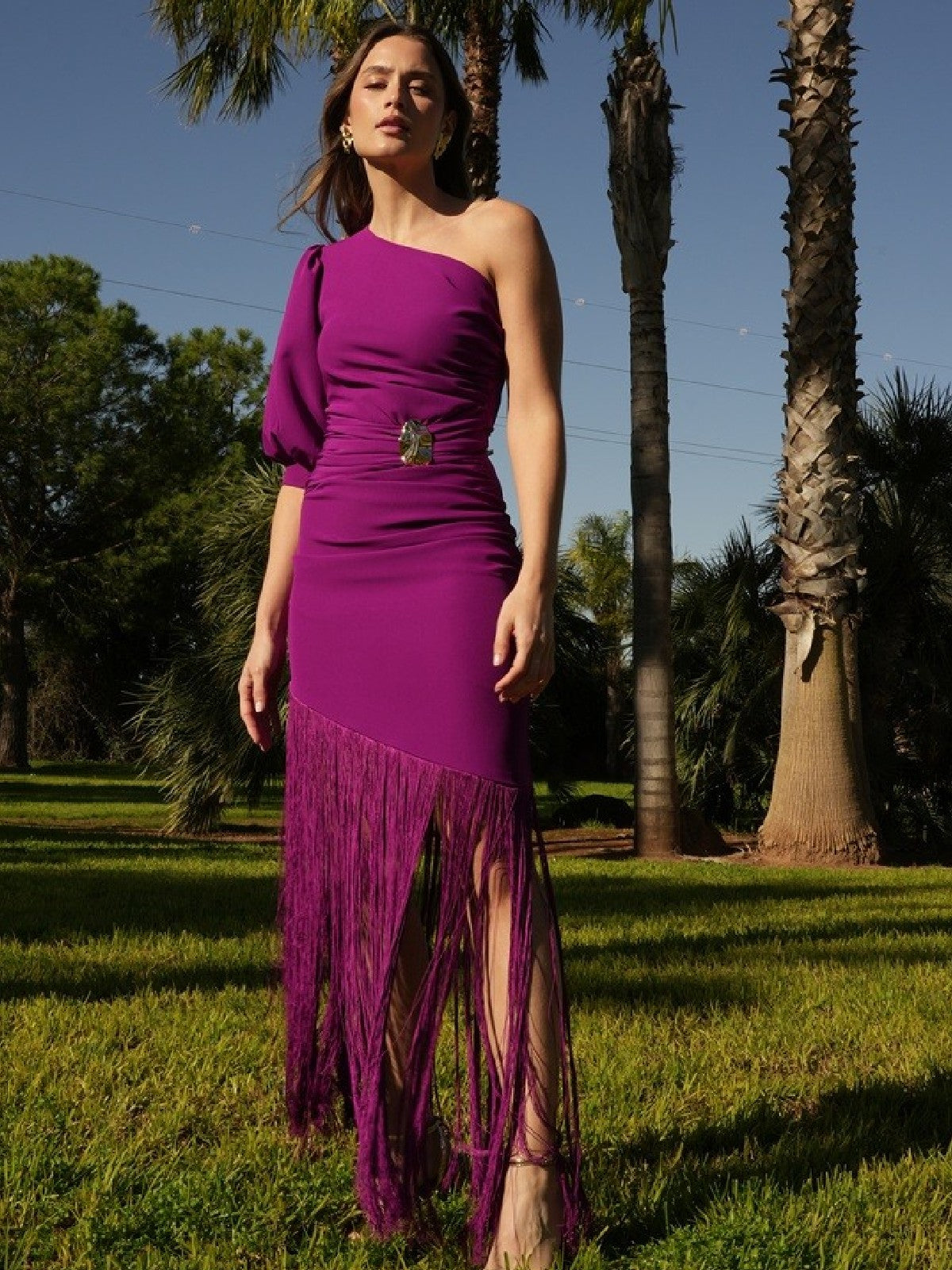 VESTIDO MAFE BUGANVILLA