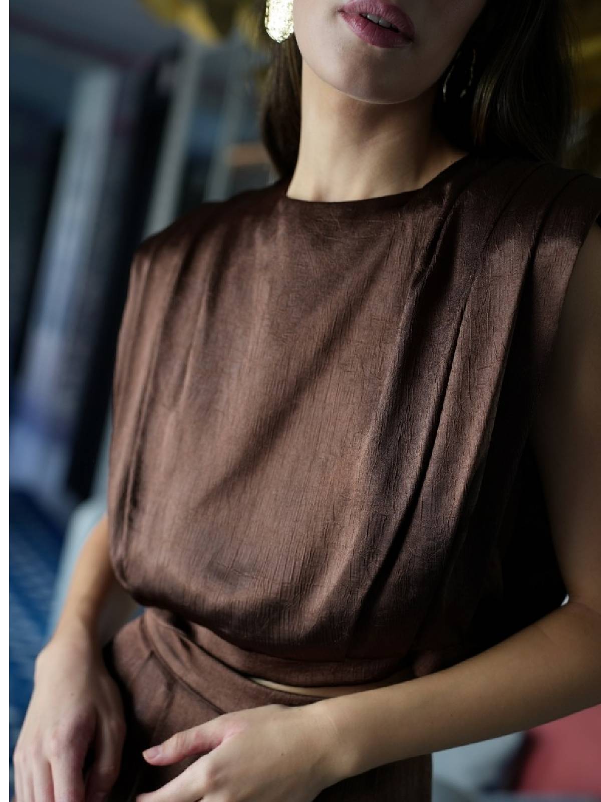 CONJUNTO ONA MARRON
