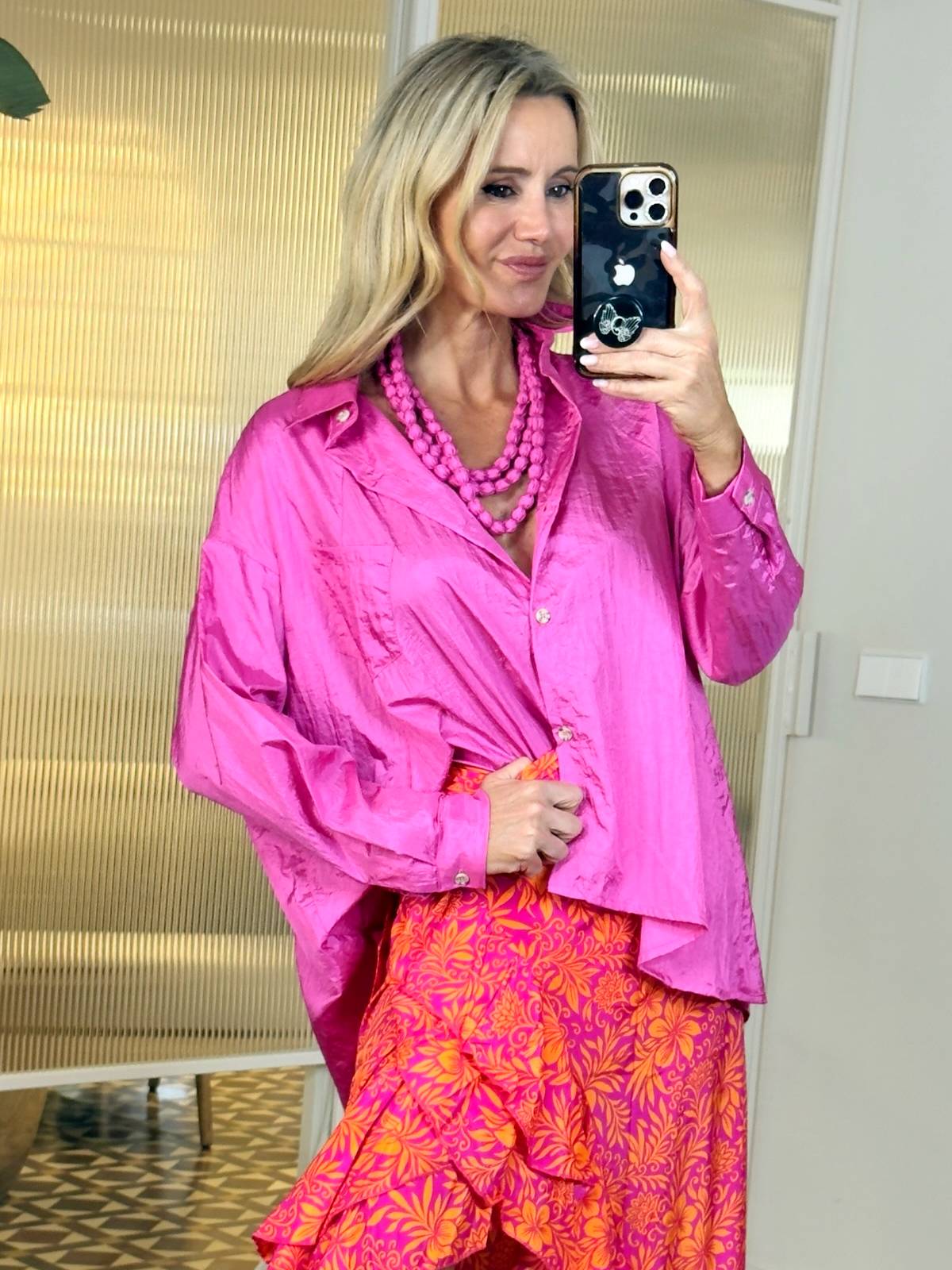 CAMISA OSYR ROSA
