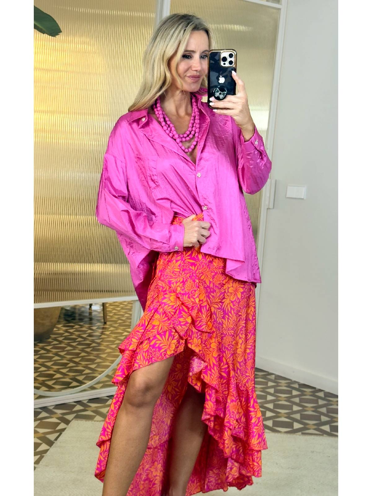 CAMISA OSYR ROSA