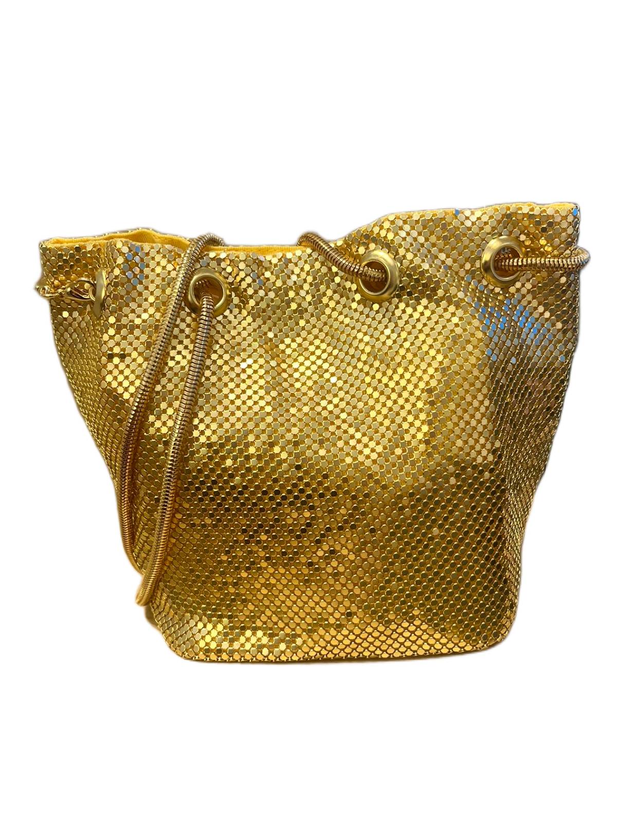 PAULA GOLD HANDBAG