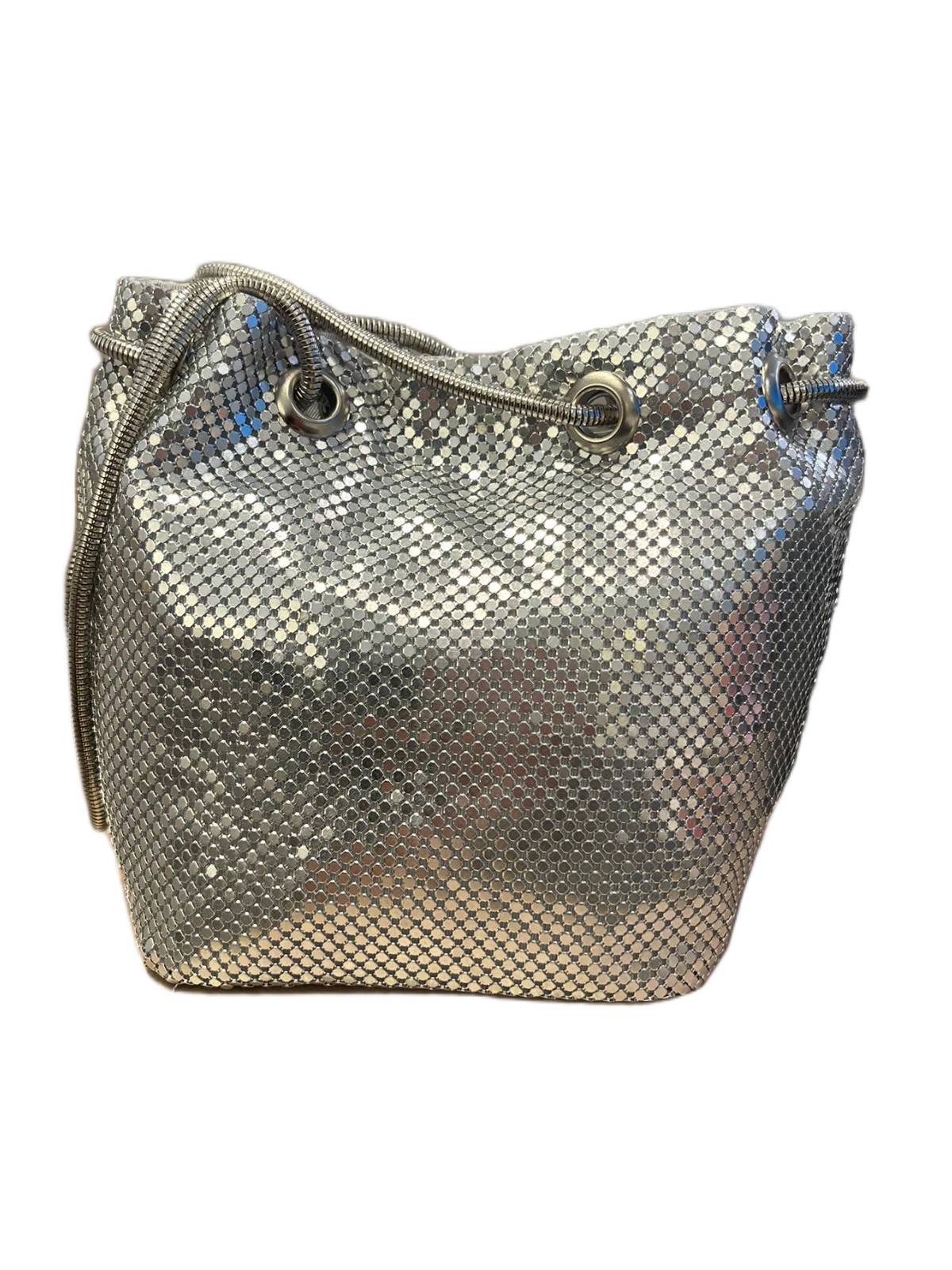 PAULA SILVER HANDBAG