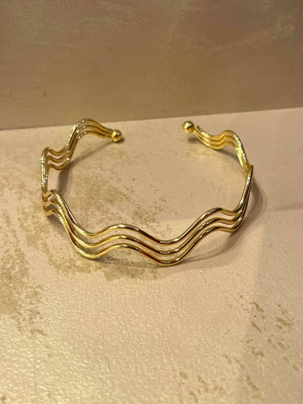 BRAZALETE RAXE DORADO