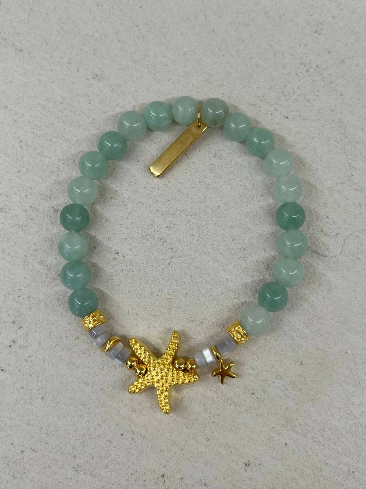 PULSERA ESTRELLA VERDE