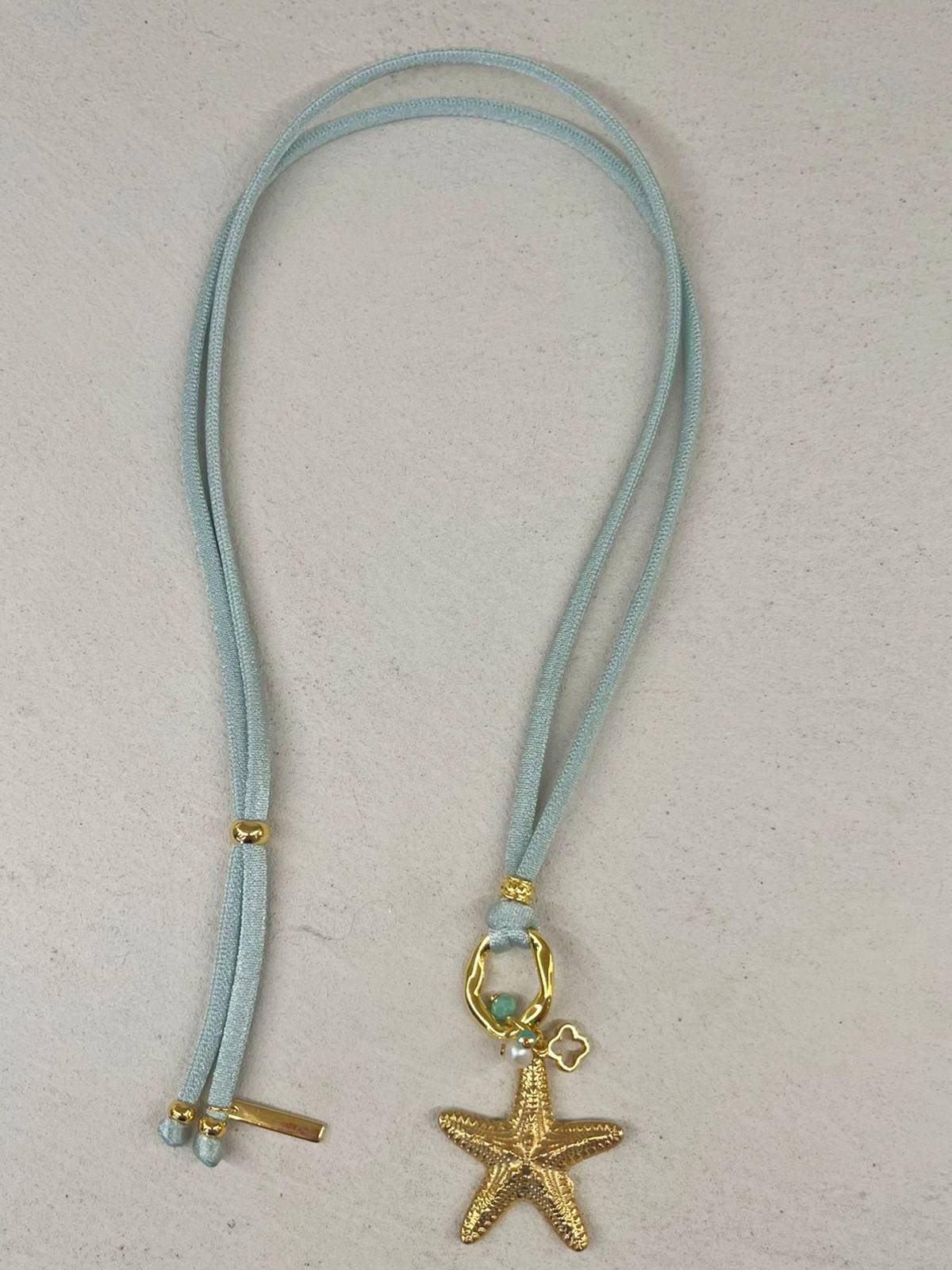 COLLAR STARFISH AZUL