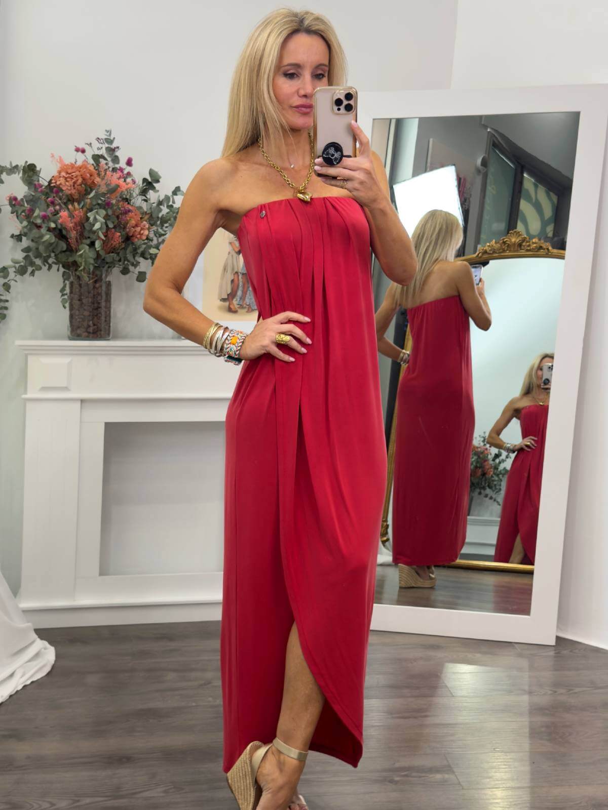 VESTIDO TABOT ROJO