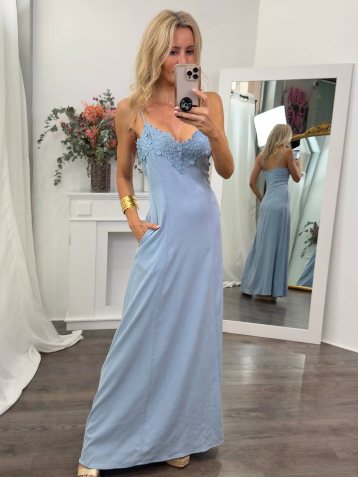 VESTIDO TIBERIO AZUL