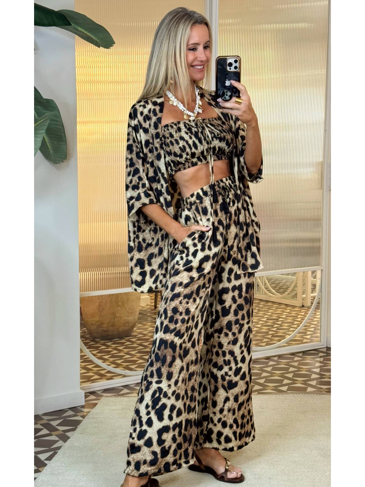 CONJUNTO TRIANA LEOPARDO