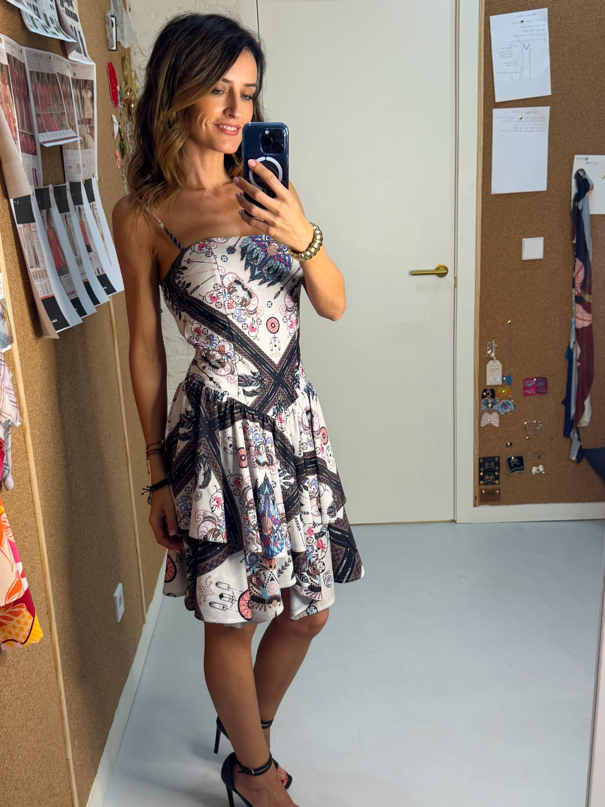 VESTIDO RENATA CAMALEÓNICA