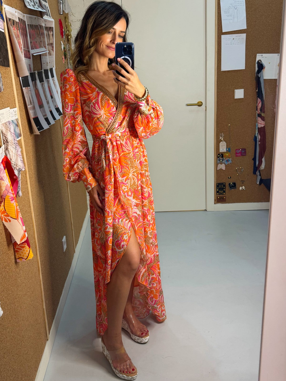 VESTIDO YAGUA CAMALEÓNICA
