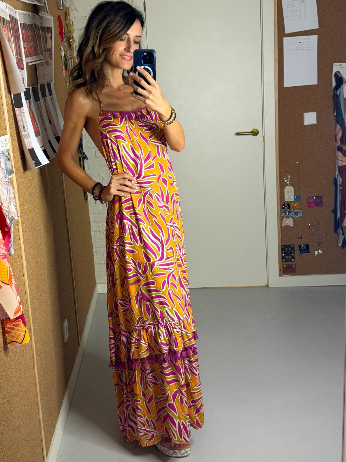VESTIDO CLARE CAMALEÓNICA