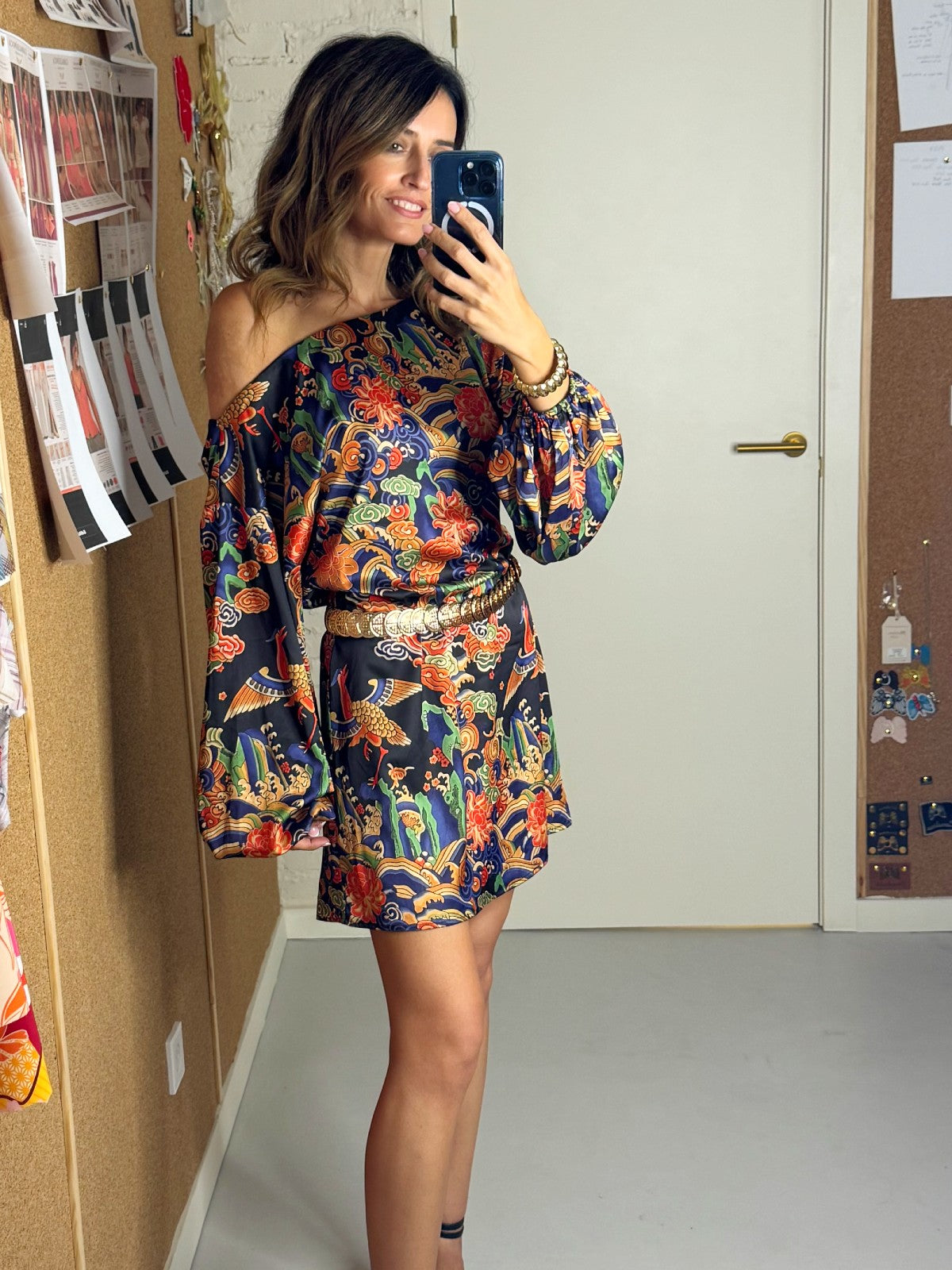 VESTIDO ASIA CAMALEÓNICA